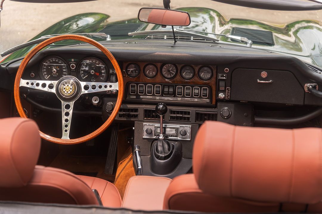 1974 Jaguar XKE V-12 Roadster Honoring the perfection and sensation of the Series I XKE