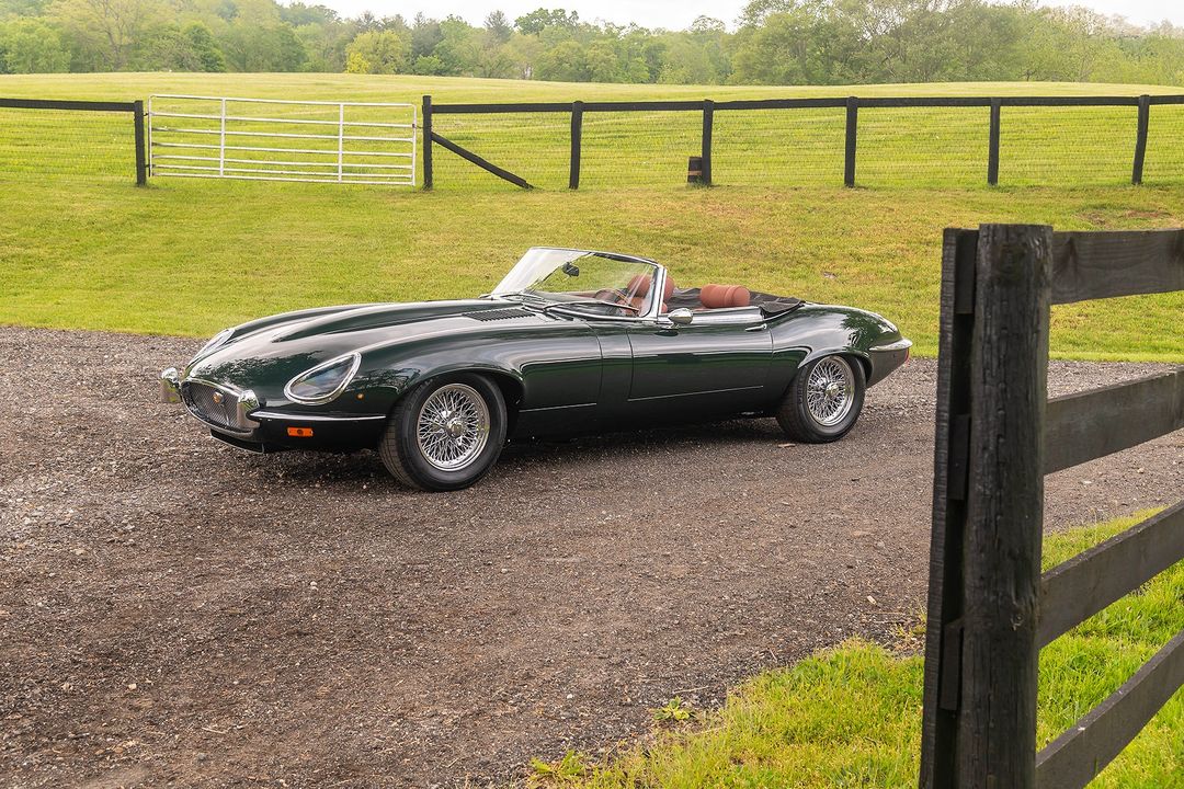 1974 Jaguar XKE V-12 Roadster Honoring the perfection and sensation of the Series I XKE