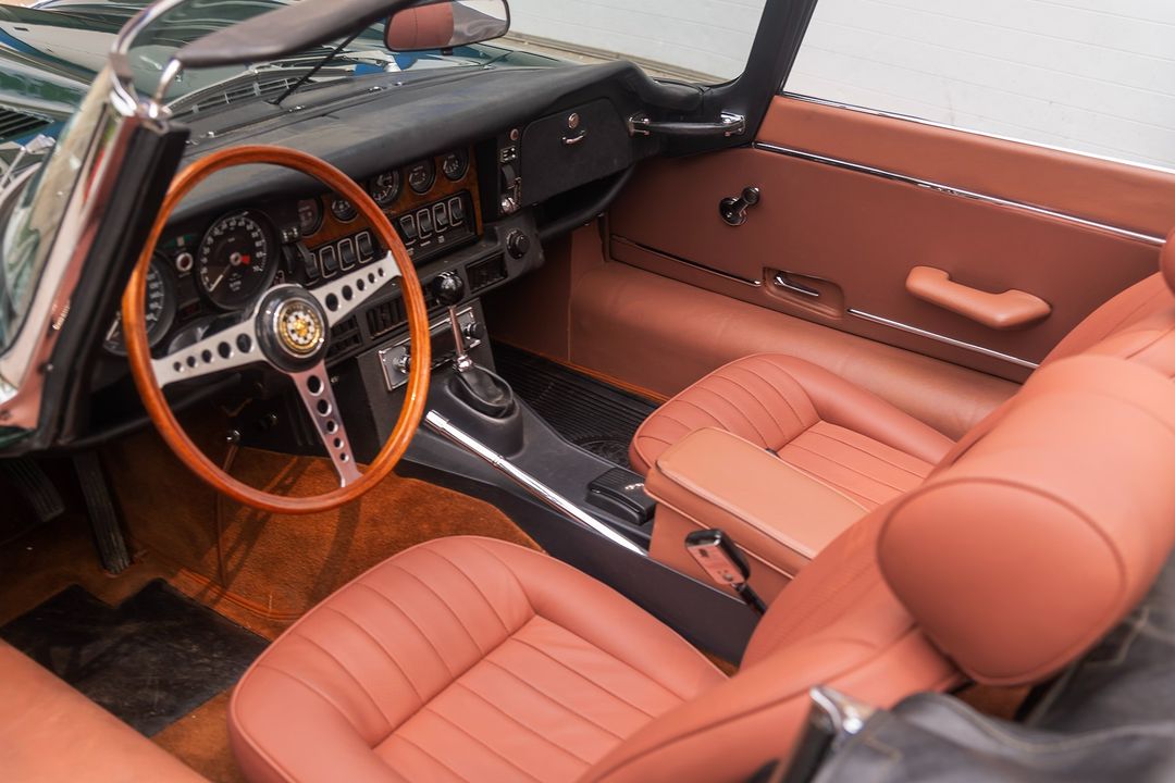 1974 Jaguar XKE V-12 Roadster Honoring the perfection and sensation of the Series I XKE