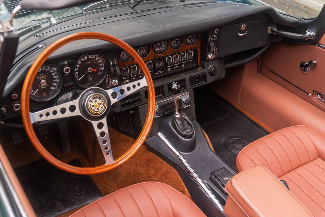 1974 Jaguar XKE V-12 Roadster Honoring the perfection and sensation of the Series I XKE