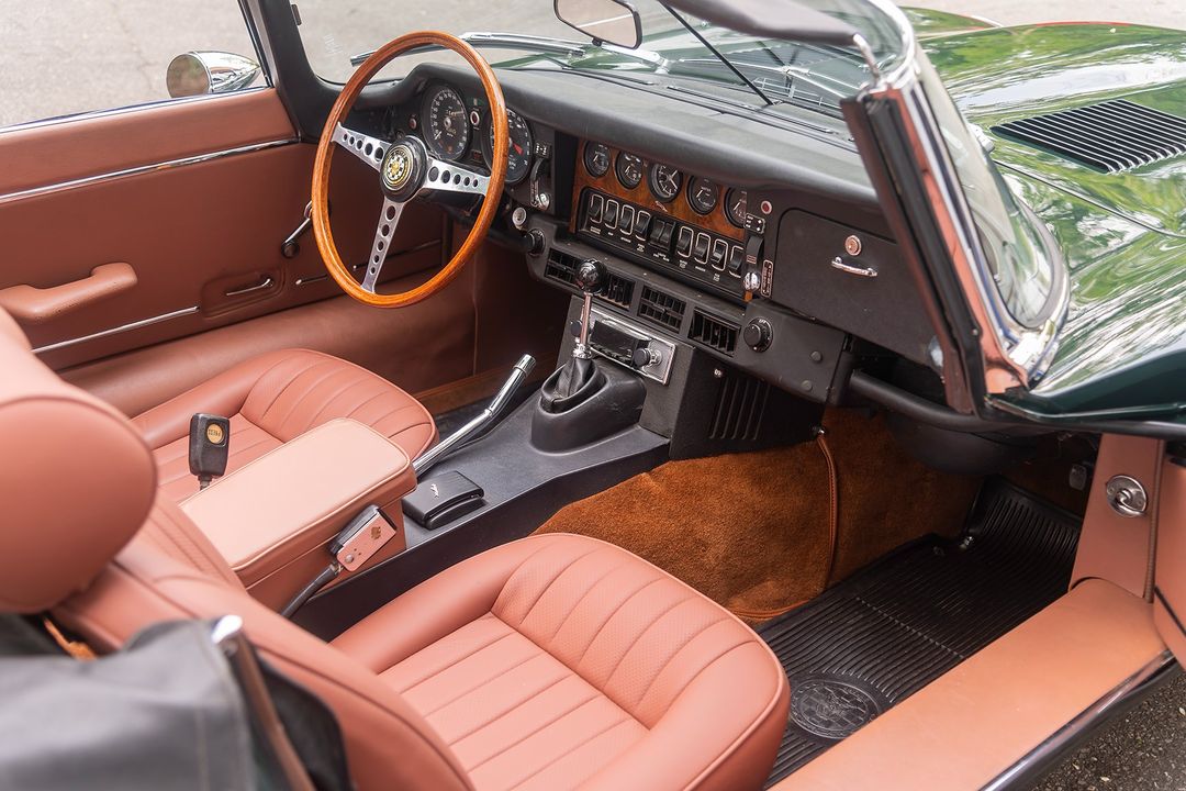 1974 Jaguar XKE V-12 Roadster Honoring the perfection and sensation of the Series I XKE