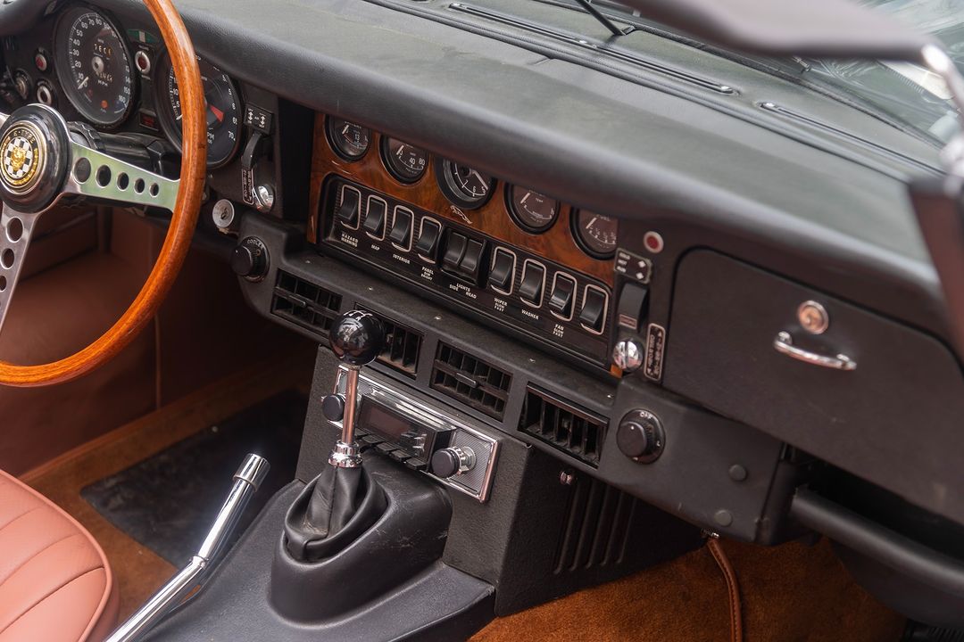1974 Jaguar XKE V-12 Roadster Honoring the perfection and sensation of the Series I XKE