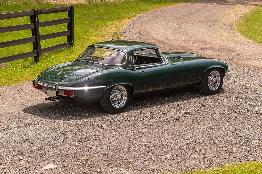 1974 Jaguar XKE V-12 Roadster Honoring the perfection and sensation of the Series I XKE