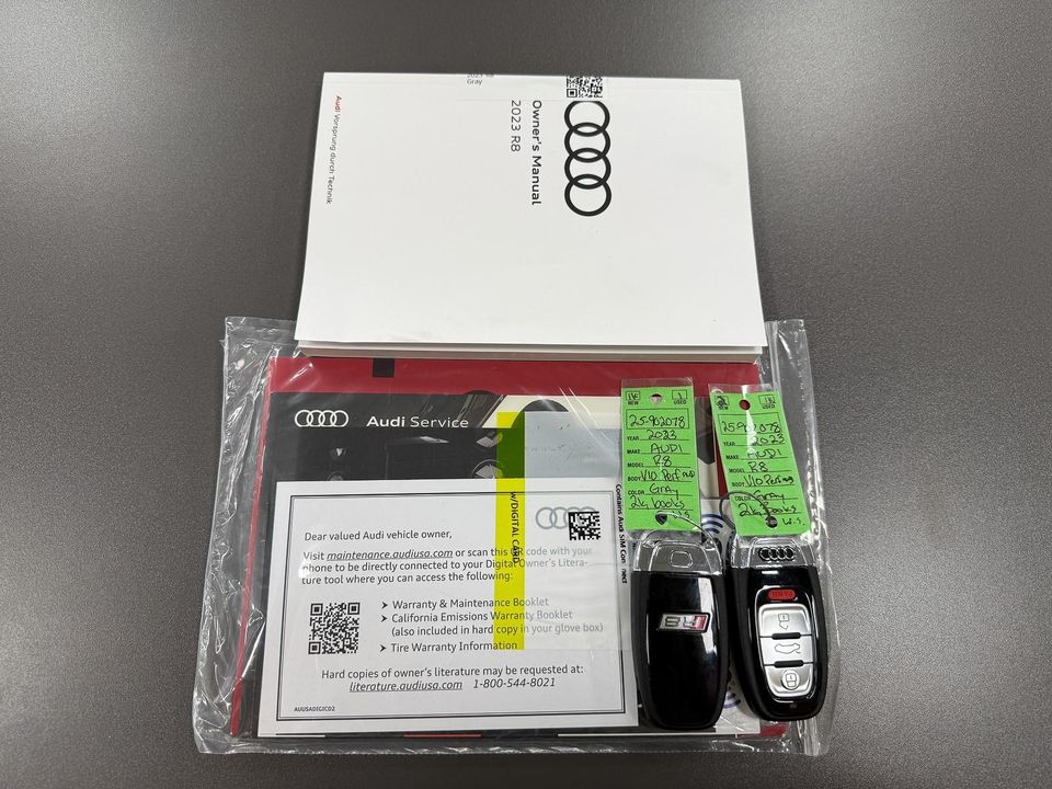 2023 Audi R8 Coupe