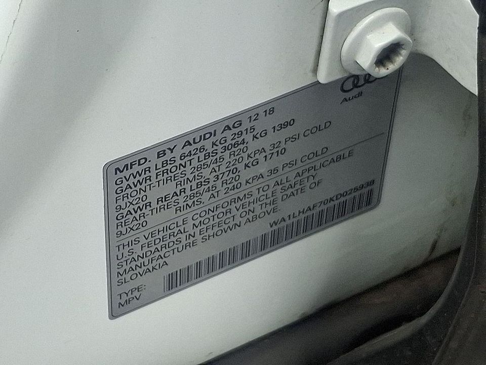 2019 Audi Q7