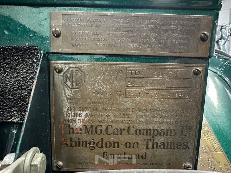 1952 MG TD