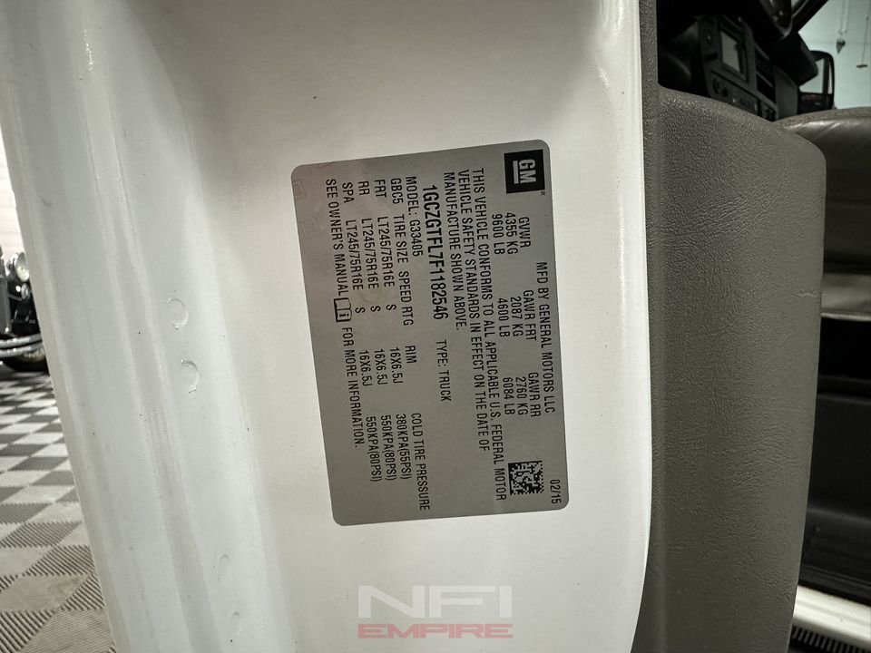 2015 Chevrolet Express 3500 Cargo