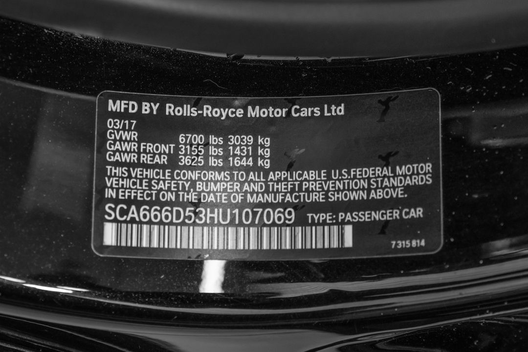 2017 Rolls-Royce Dawn