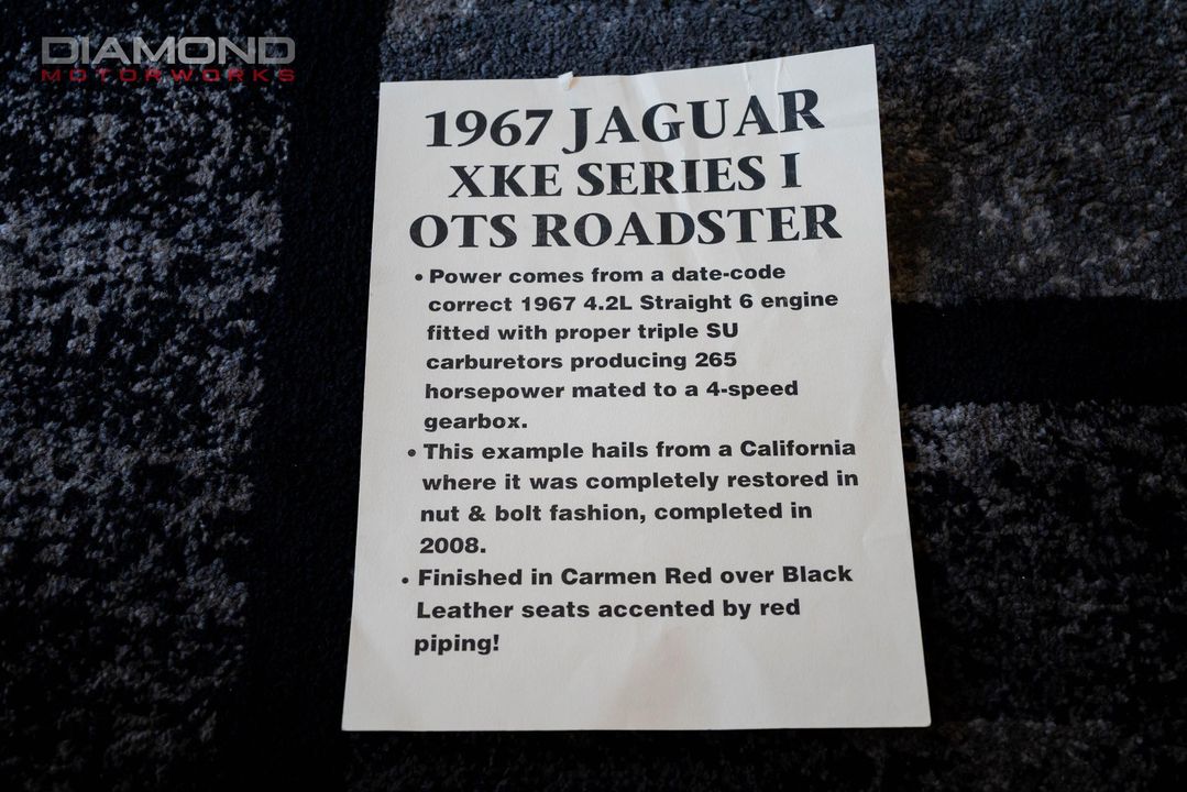 1967 Jaguar XKE Series I