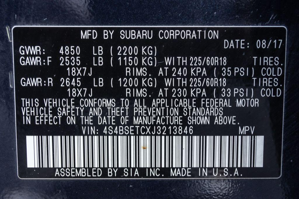 2018 SUBARU OUTBACK