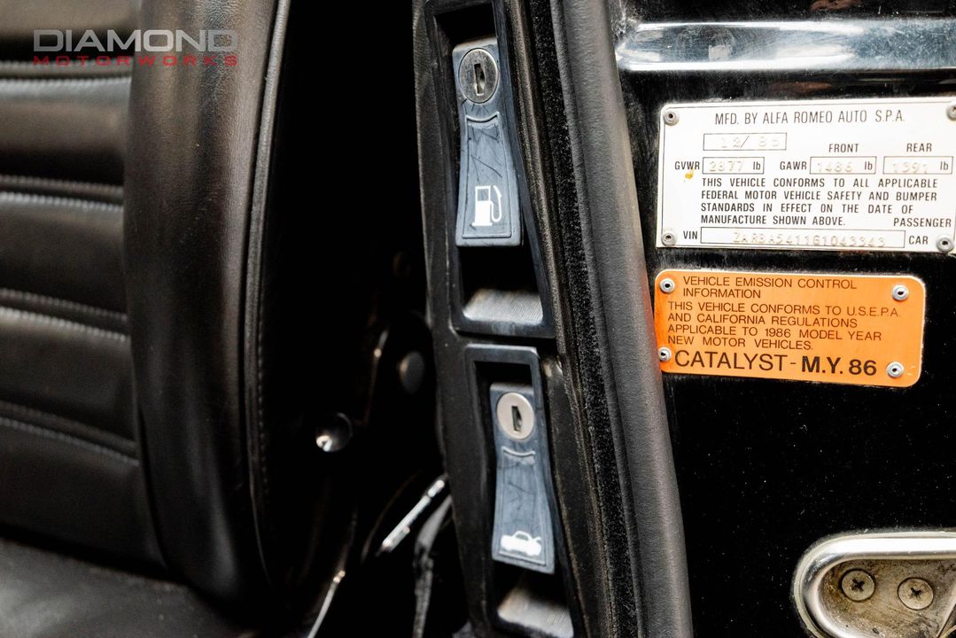 1986 Alfa Romeo Spider