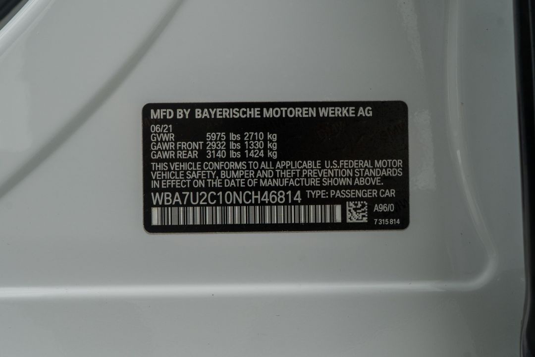 2022 BMW 7 Series