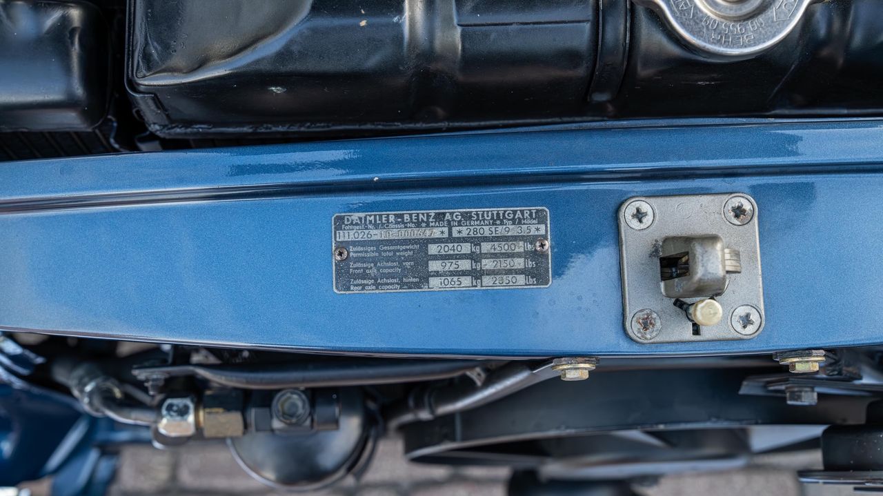 1970 Mercedes-Benz 280SE 3.5