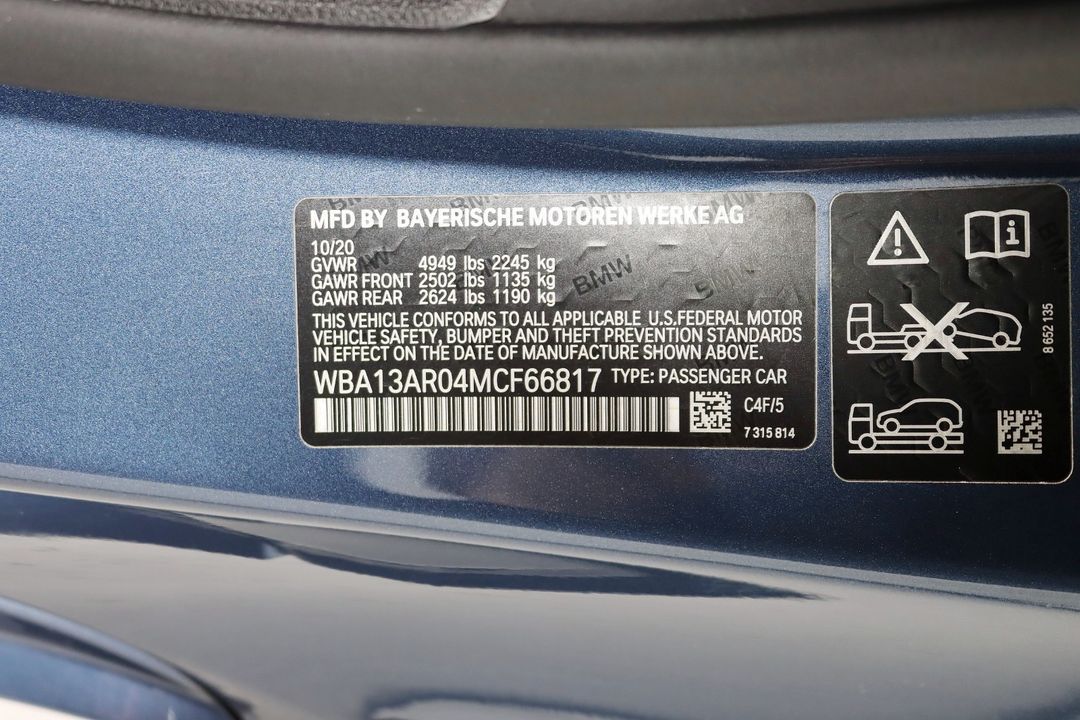 2021 BMW 4 Series