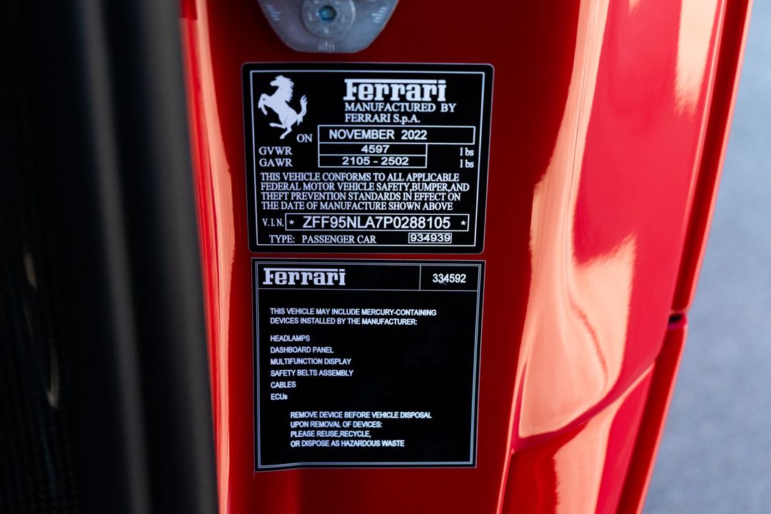 2023 Ferrari SF90 Stradale