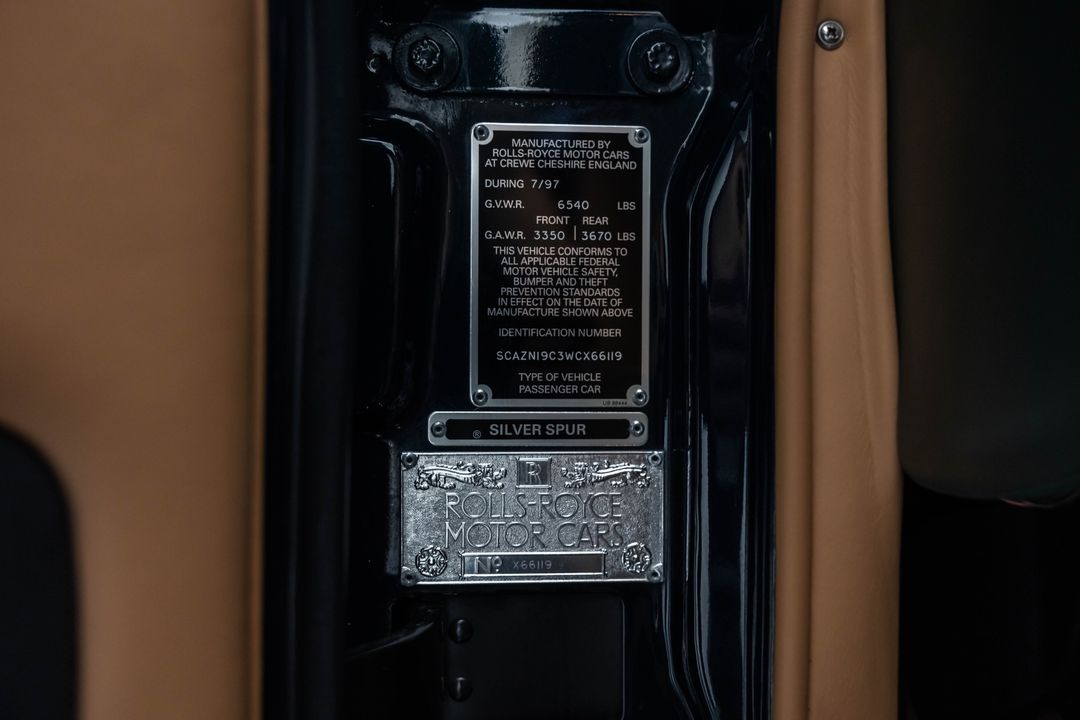 1998 Rolls-Royce Silver Spur