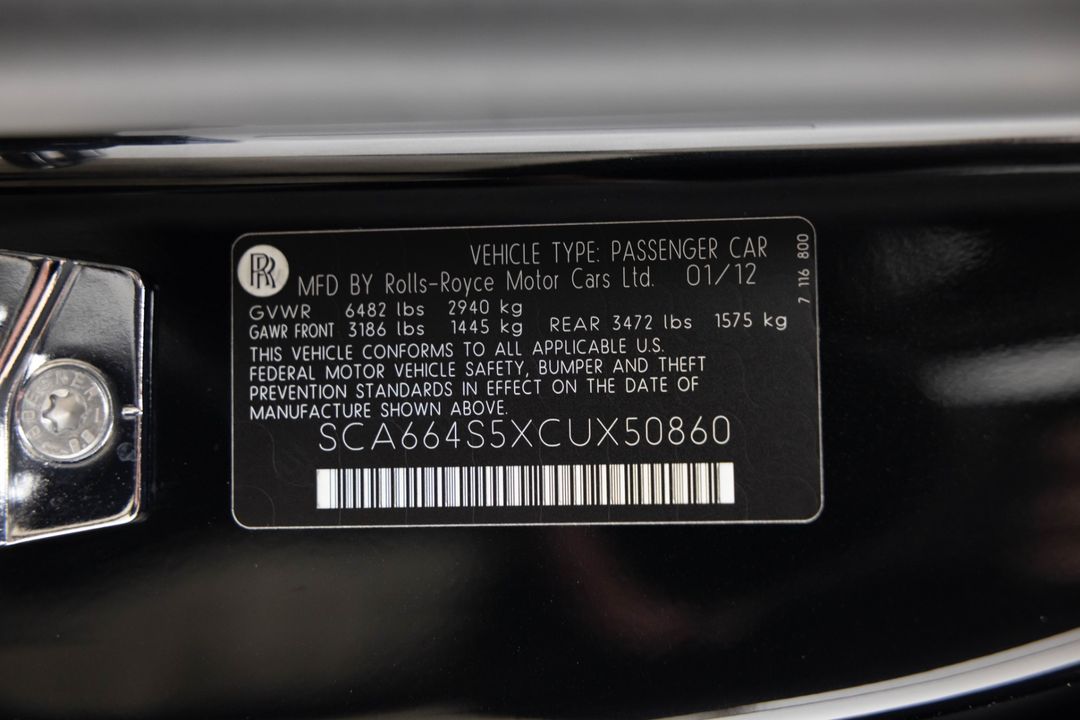 2012 Rolls-Royce Ghost