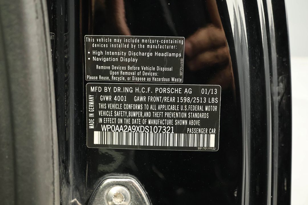 2013 PORSCHE 911