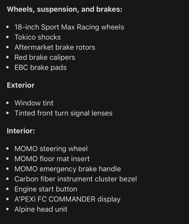 1993 MAZDA RX-7