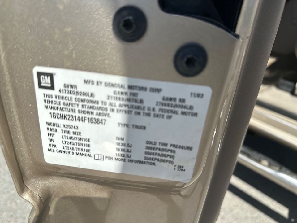2004 Chevrolet Silverado 2500HD