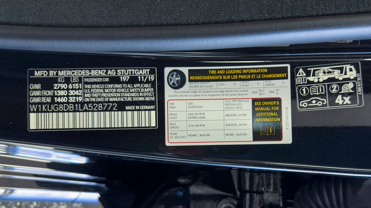 2020 Mercedes-Benz S-Class