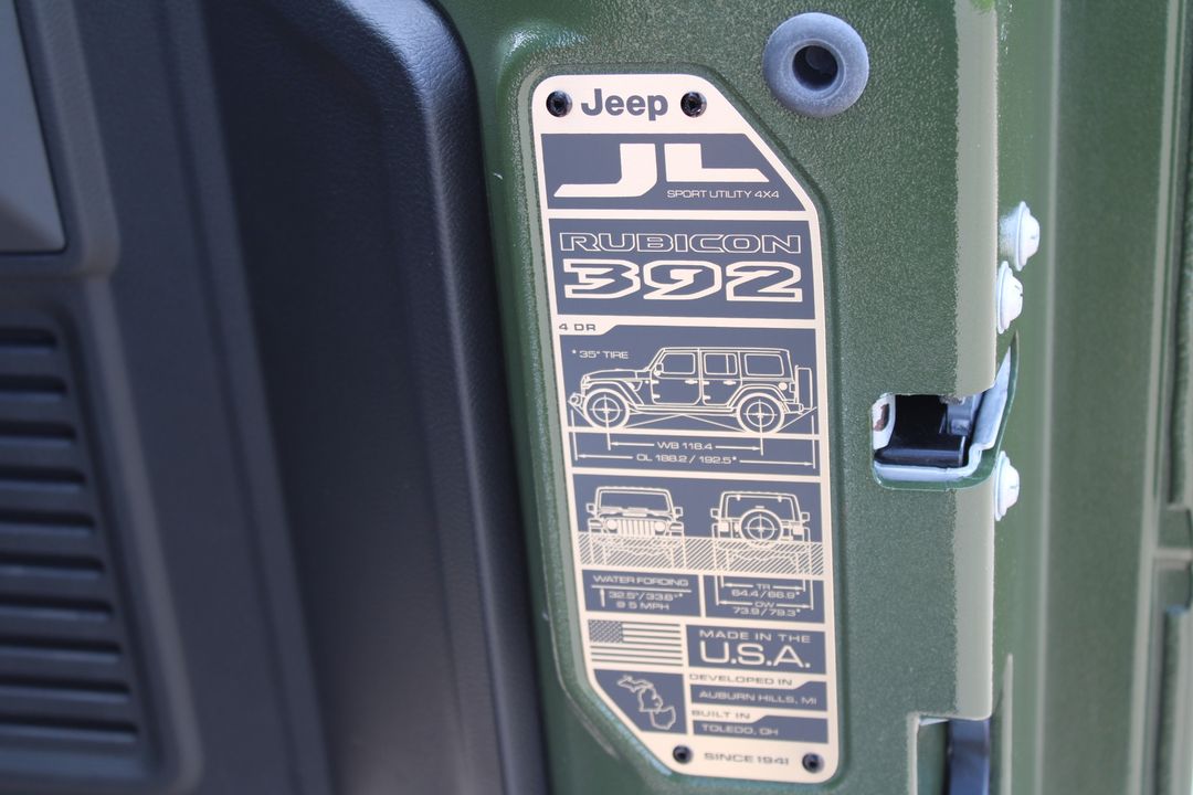 2021 Jeep Wrangler Rubicon 392