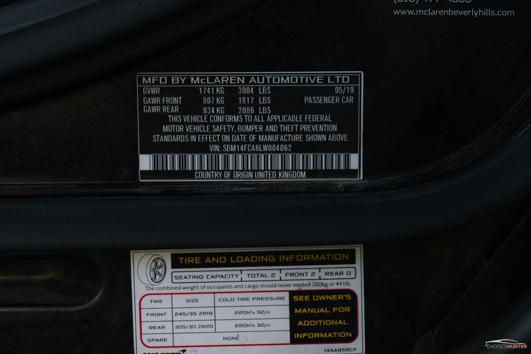 2020 McLaren 720S Spider
