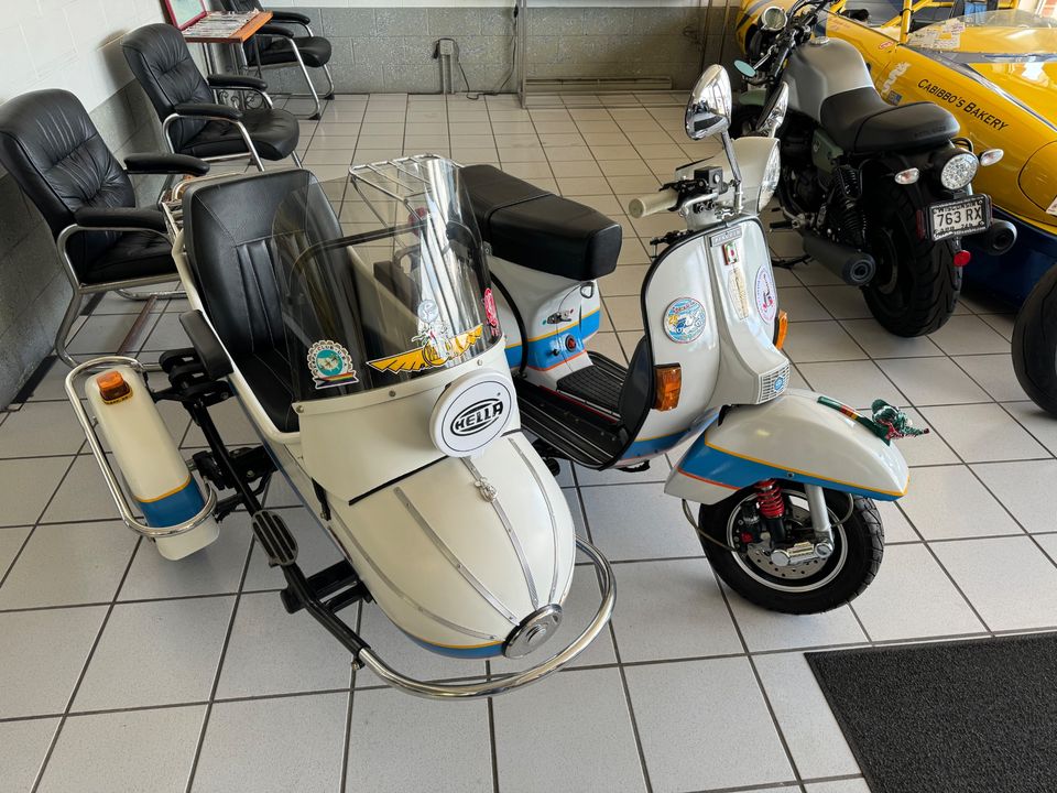 1980 VESPA PX125 Modified to P-177