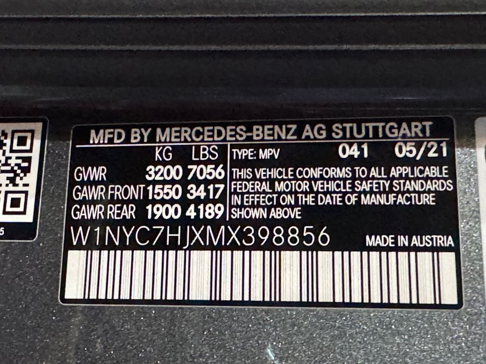 2021 Mercedes-Benz G63 AMG