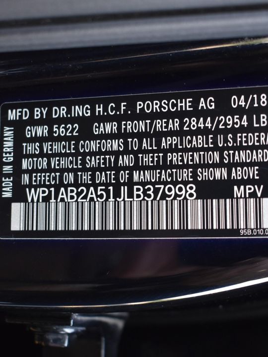 2018 Porsche Macan