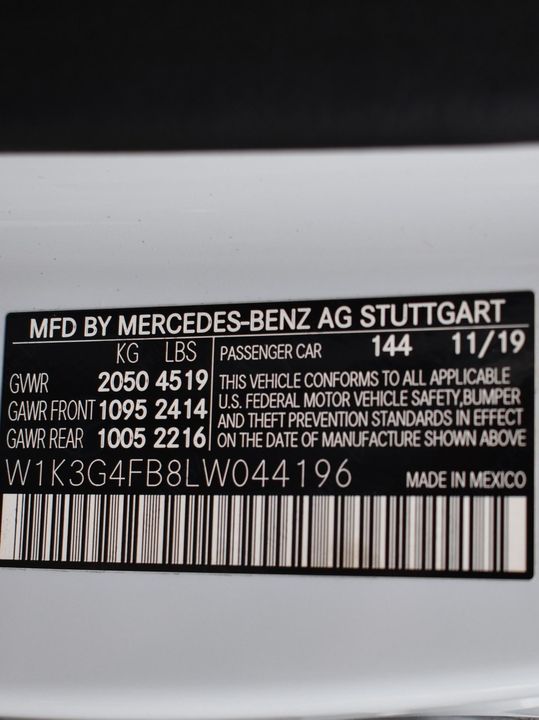 2020 Mercedes-Benz A-Class