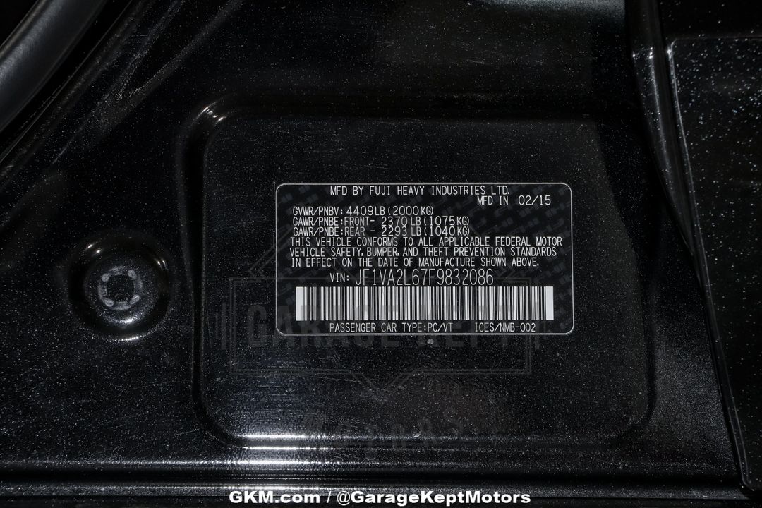 2015 Subaru WRX