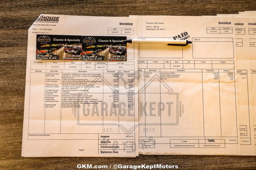 2015 Subaru WRX