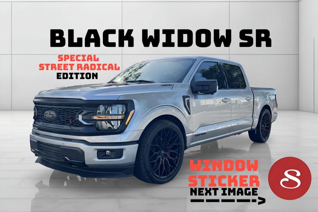 2024 FORD F-150 XLT BLACK WIDOW SR