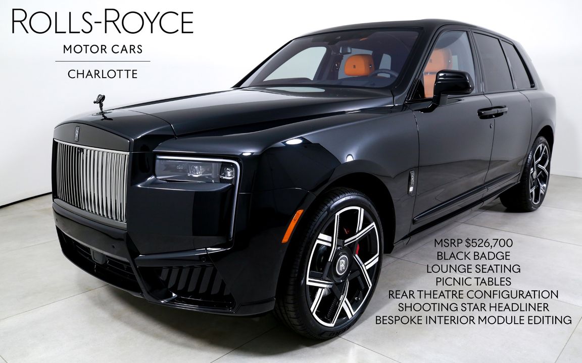 2025 Rolls-Royce Black Badge Cullinan