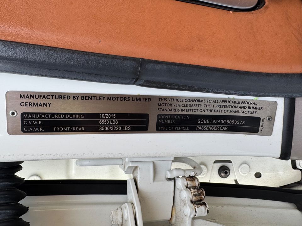 2016 Bentley Flying Spur