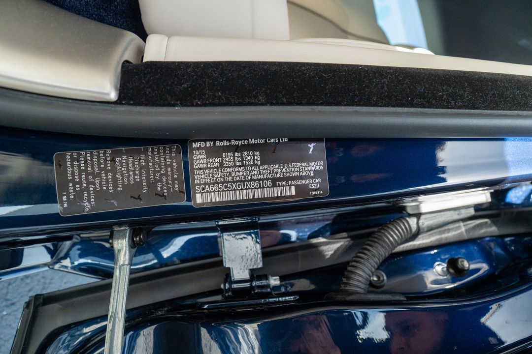 2016 Rolls-Royce Wraith