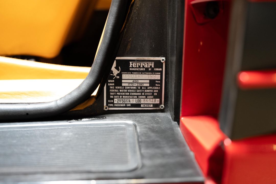 1990 Ferrari Testarossa