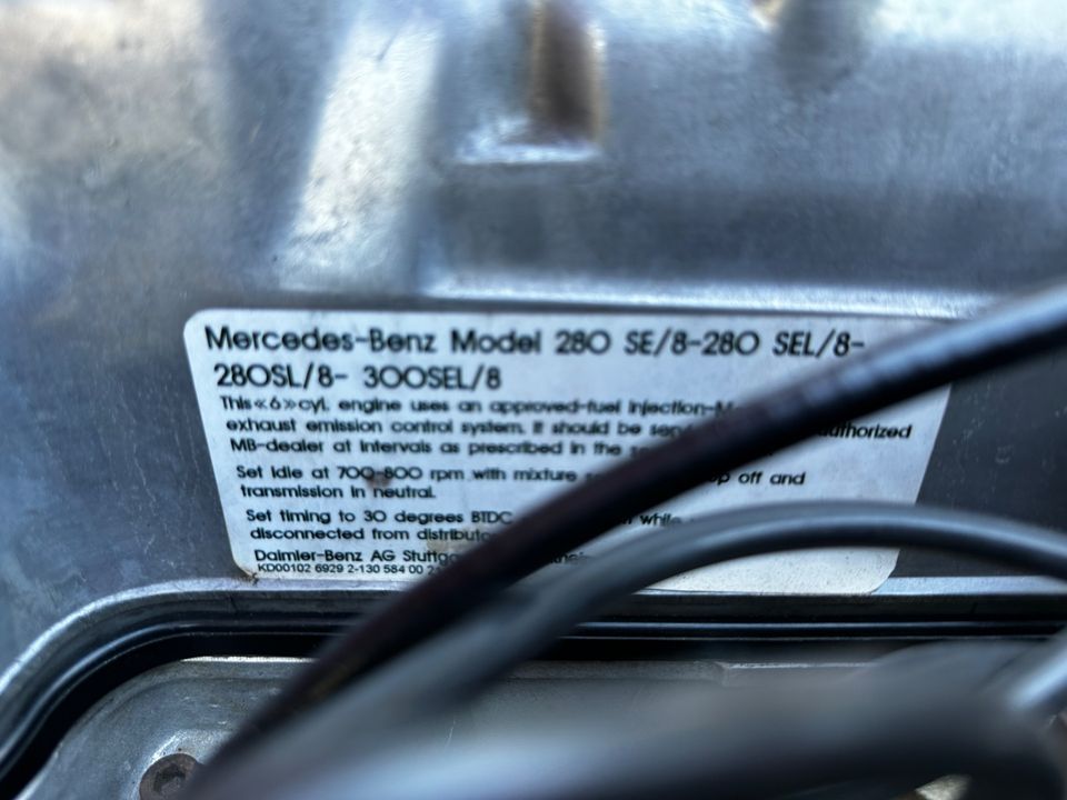 1968 Mercedes Benz 280 SL