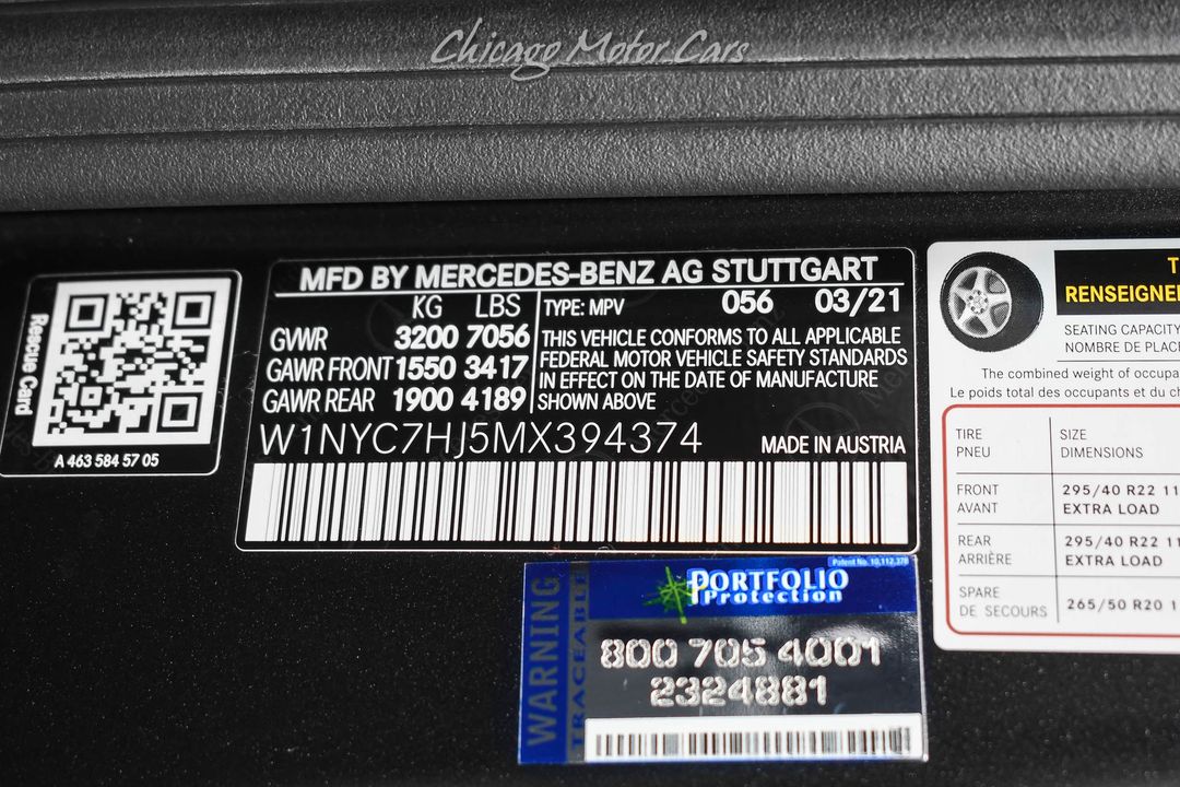 2021 Mercedes-Benz G63 AMG