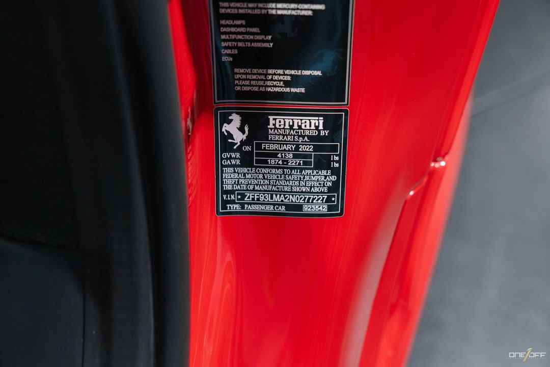 2022 Ferrari F8 Spider