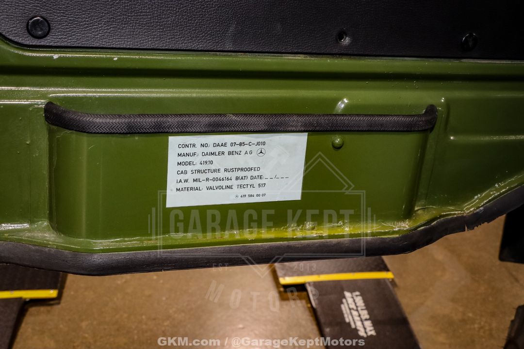 1990 Mercedes-Benz Unimog FLU419