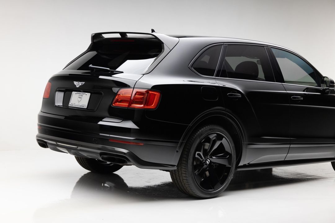 2018 Bentley Bentayga Black Edition