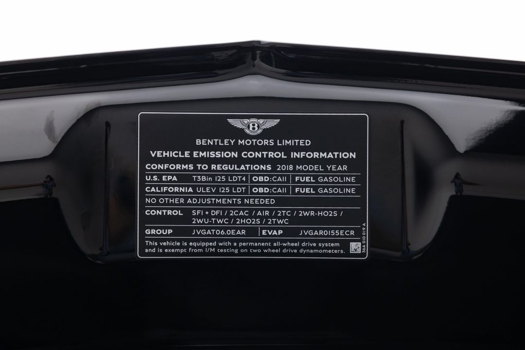 2018 Bentley Bentayga Black Edition