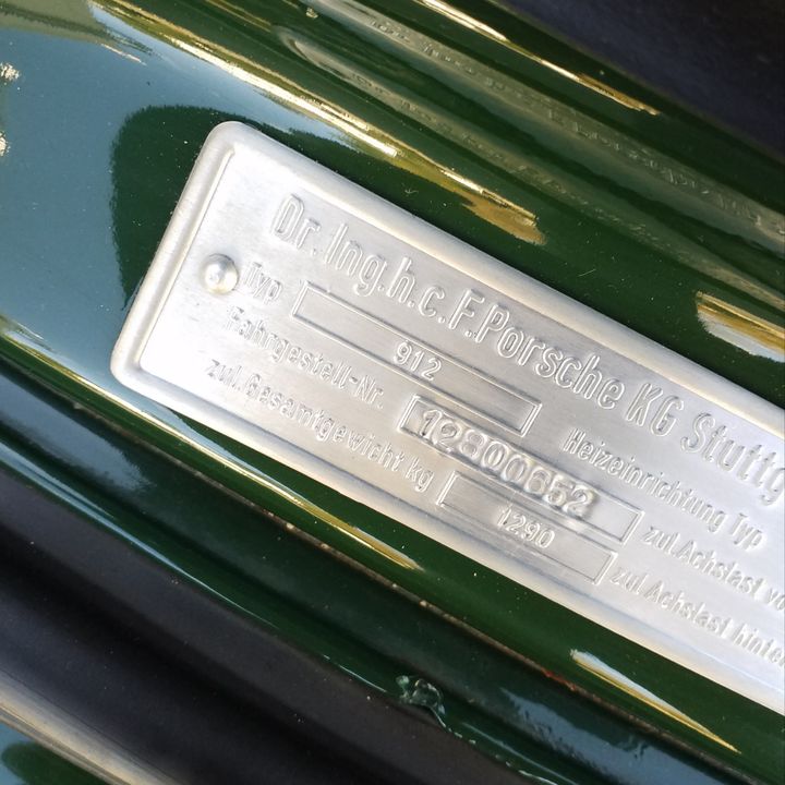 1968 PORSCHE 912