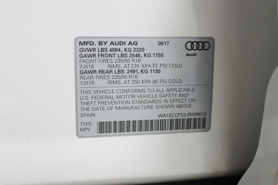 2018 Audi Q3