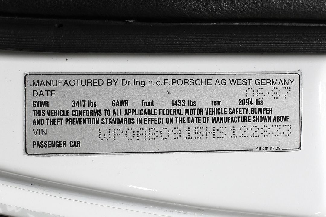 1987 Porsche 911