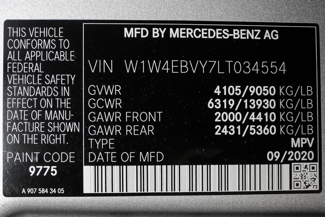 2020 Mercedes-Benz Sprinter camper
