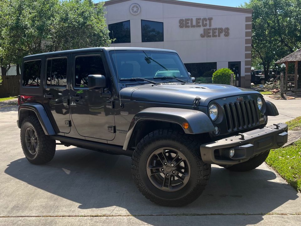 2016 Jeep Wrangler Unlimited