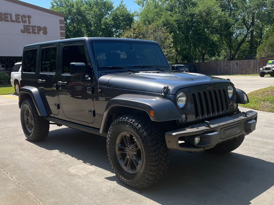 2016 Jeep Wrangler Unlimited